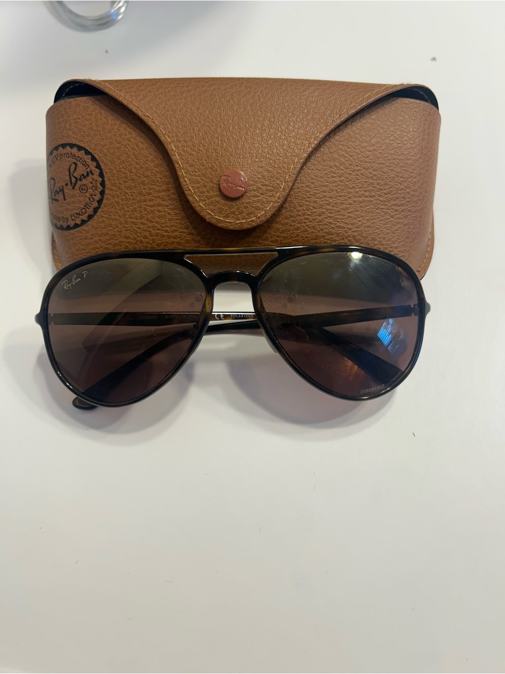Ray-Ban cat 5000 classic Sunglasses with Brown Lenses and Black tortoise shell